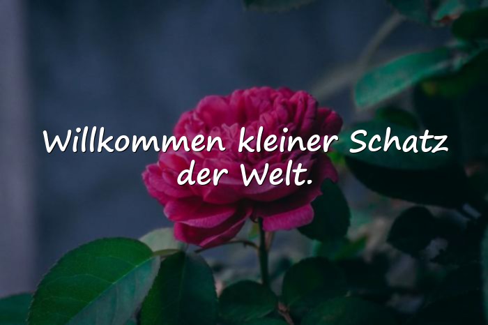 Bilder mit babysprüche zur geburt - 21