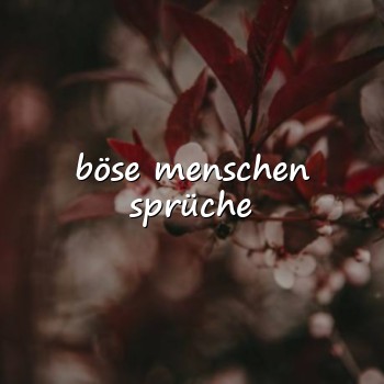 böse menschen sprüche - 2026