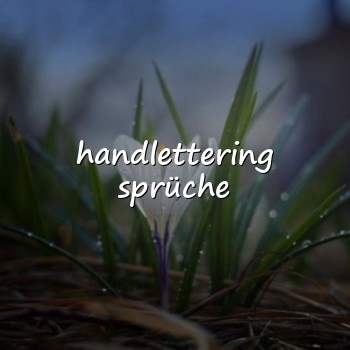 handlettering sprüche - 2026
