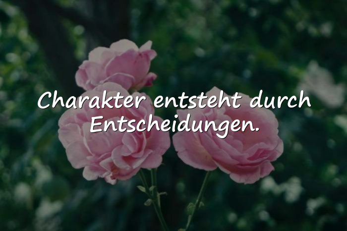 Bilder mit charakter sprüche zum nachdenken - 6