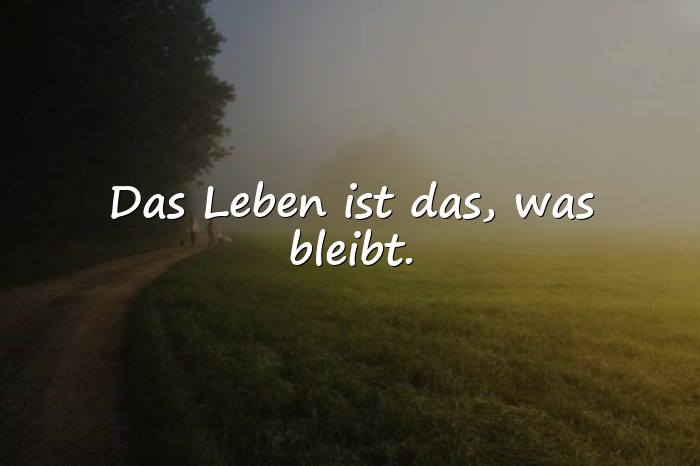 Bilder mit das leben sprüche - 6