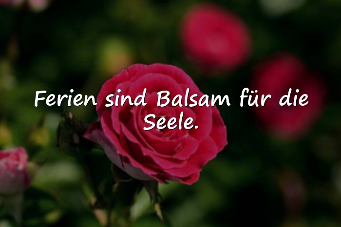 Bilder mit ferien sprüche - 1