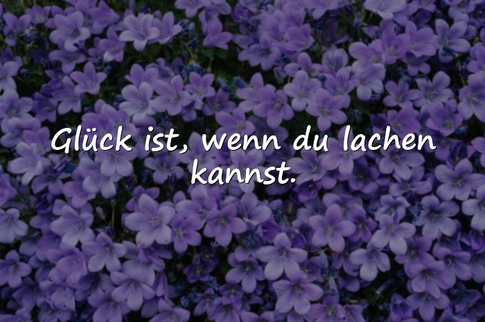 Bilder mit glück ist sprüche - 14