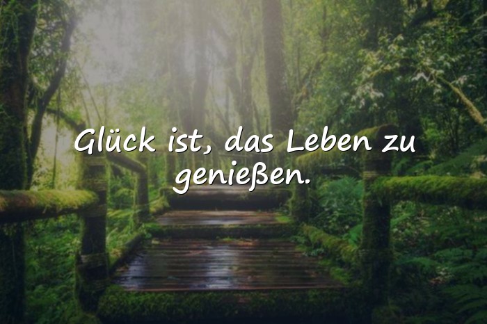Bilder mit glück sprüche - 6