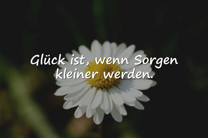 Bilder mit glück sprüche - 12