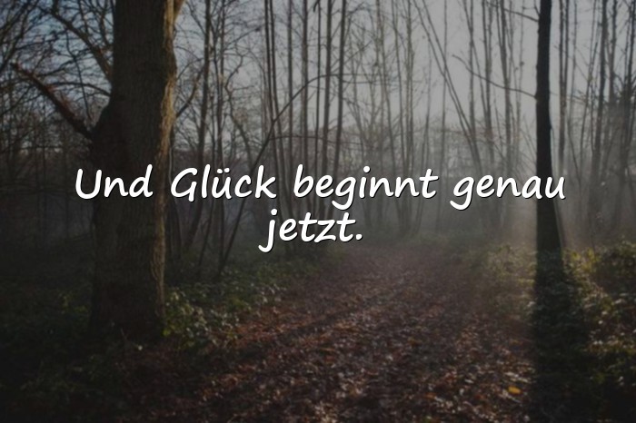 Bilder mit glücklich sein sprüche - 1