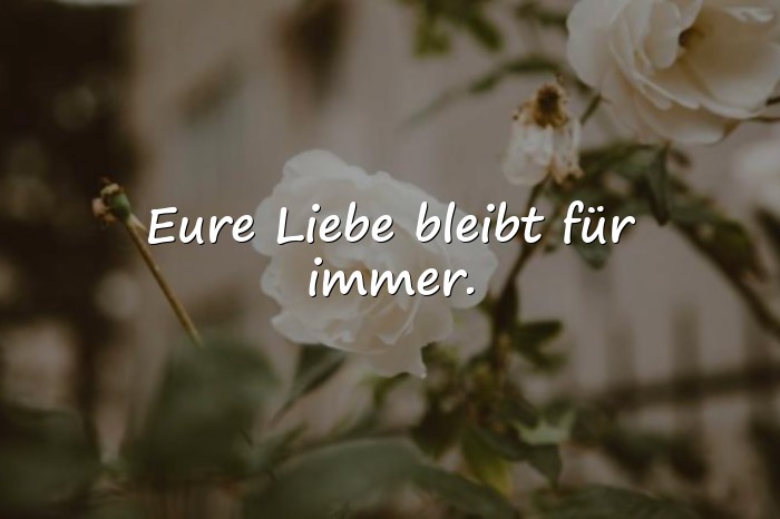 Bilder mit kurze sprüche zur hochzeit - 6