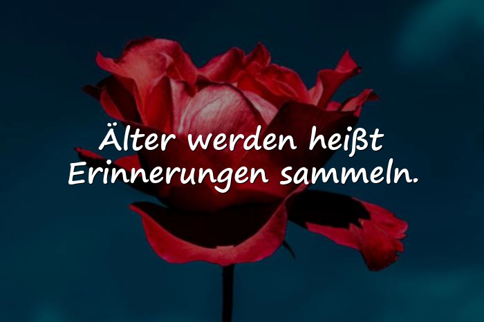 Bilder mit älter werden sprüche - 6