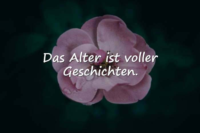 Bilder mit älter werden sprüche - 16