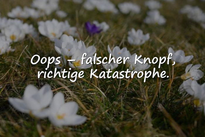 Bilder mit oups sprüche - 21