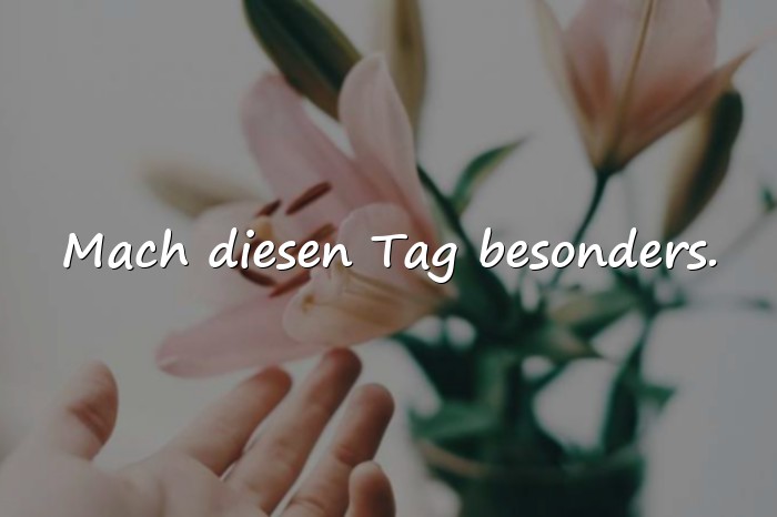 Bilder mit positive sprüche für den tag - 6