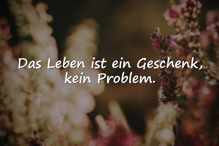 Bilder mit schöne sprüche leben - 7