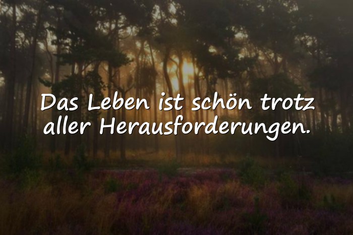 Bilder mit sprüche das leben ist schön - 21