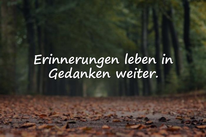 Bilder mit sprüche erinnerung - 6