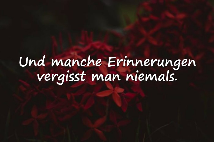 Bilder mit sprüche erinnerung - 1