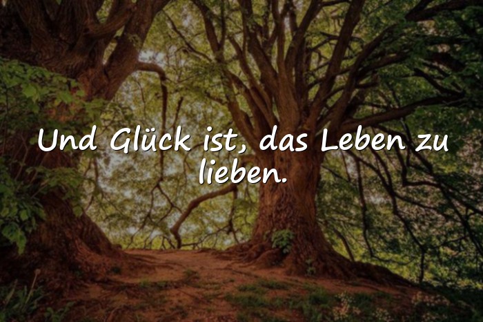 Bilder mit sprüche glücklich - 1