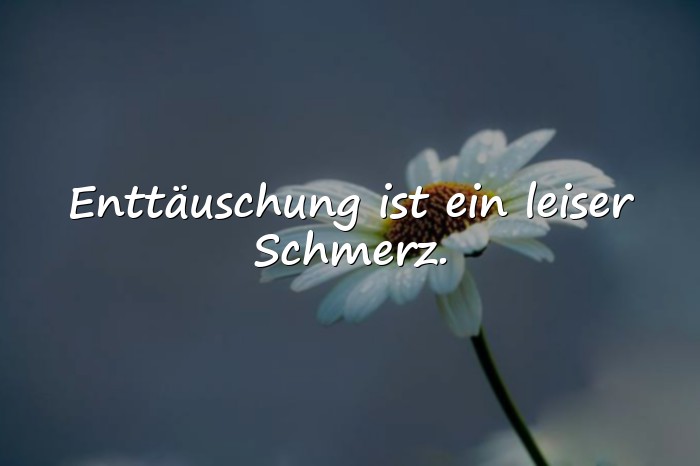 Bilder mit sprüche über enttäuschung - 14