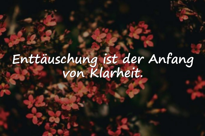 Bilder mit sprüche über enttäuschung - 6