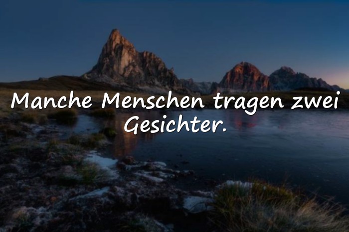 Bilder mit sprüche über falsche menschen - 12