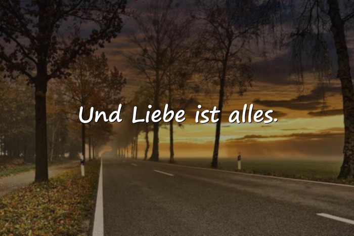 Bilder mit sprüche über liebe - 1