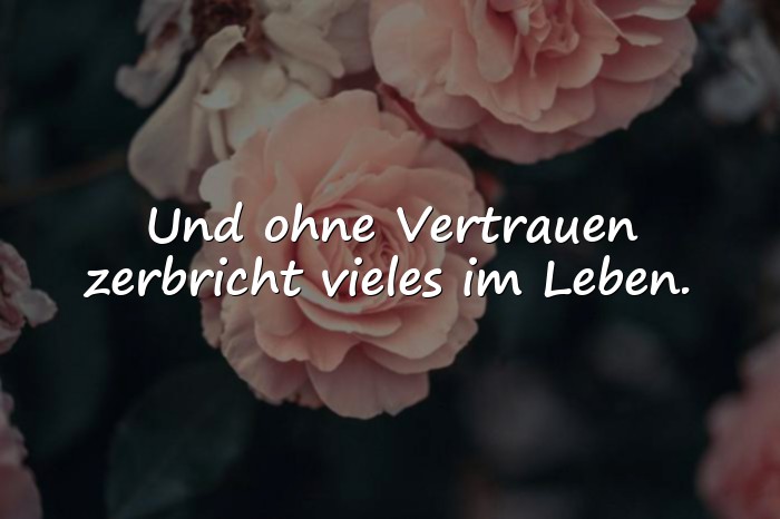 Bilder mit sprüche über vertrauen - 1