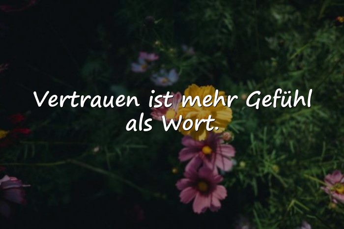 Bilder mit sprüche über vertrauen - 16